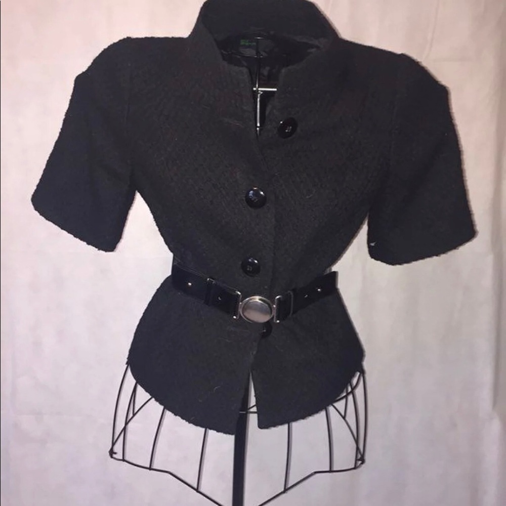 Black Belted Jacket
